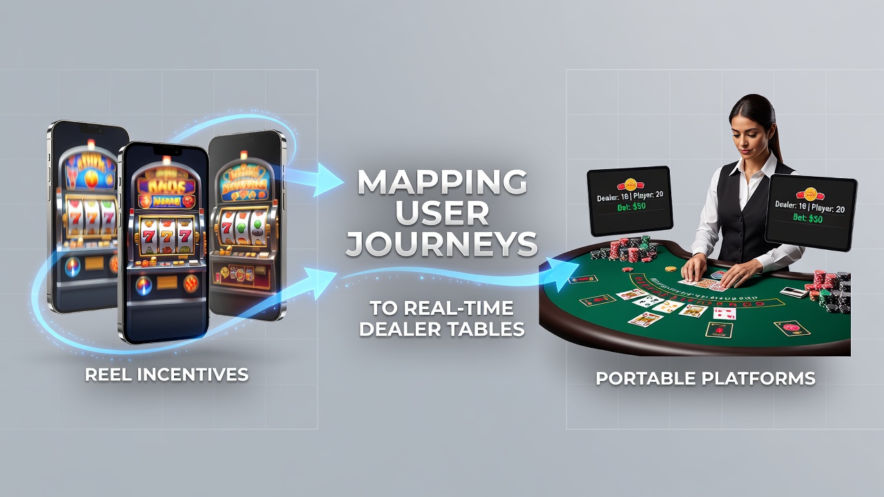 Gebruikersinteracties op mobiele casino platforms met slots en live dealer overgangen